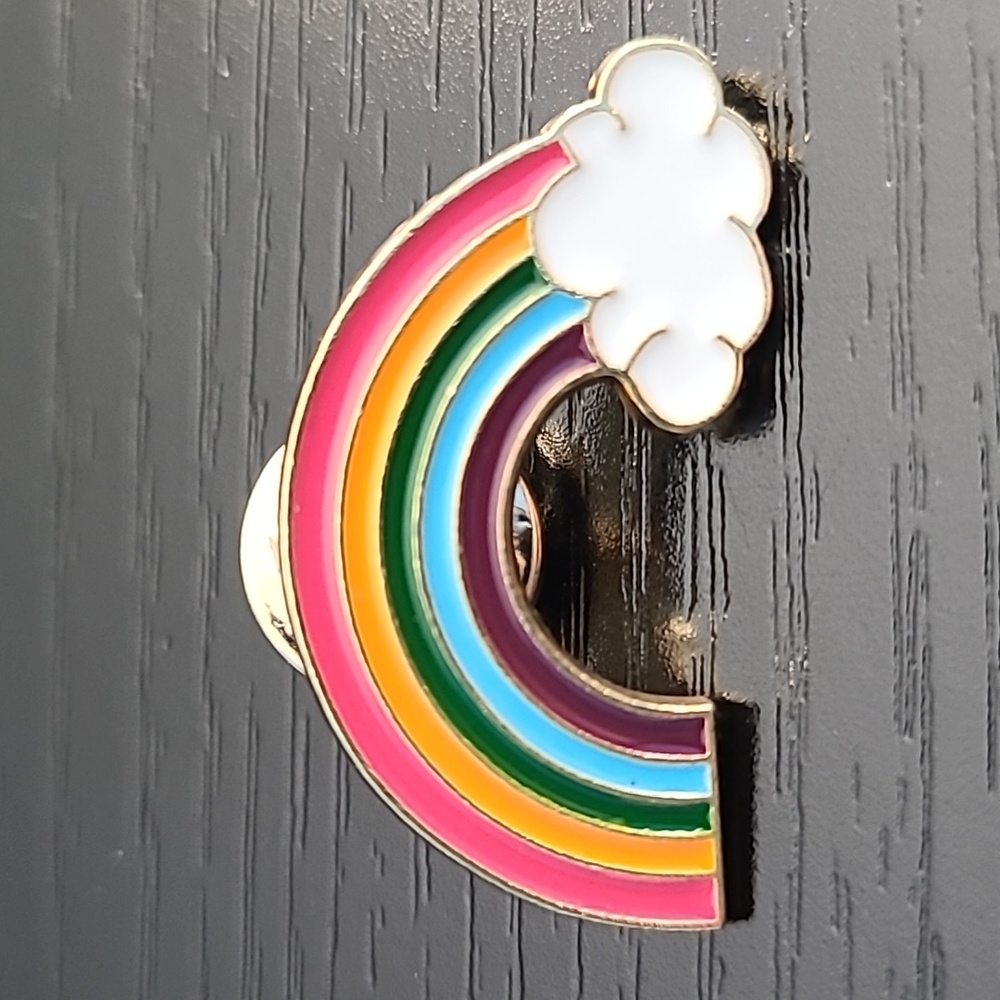 Rainbow Enamel Pin